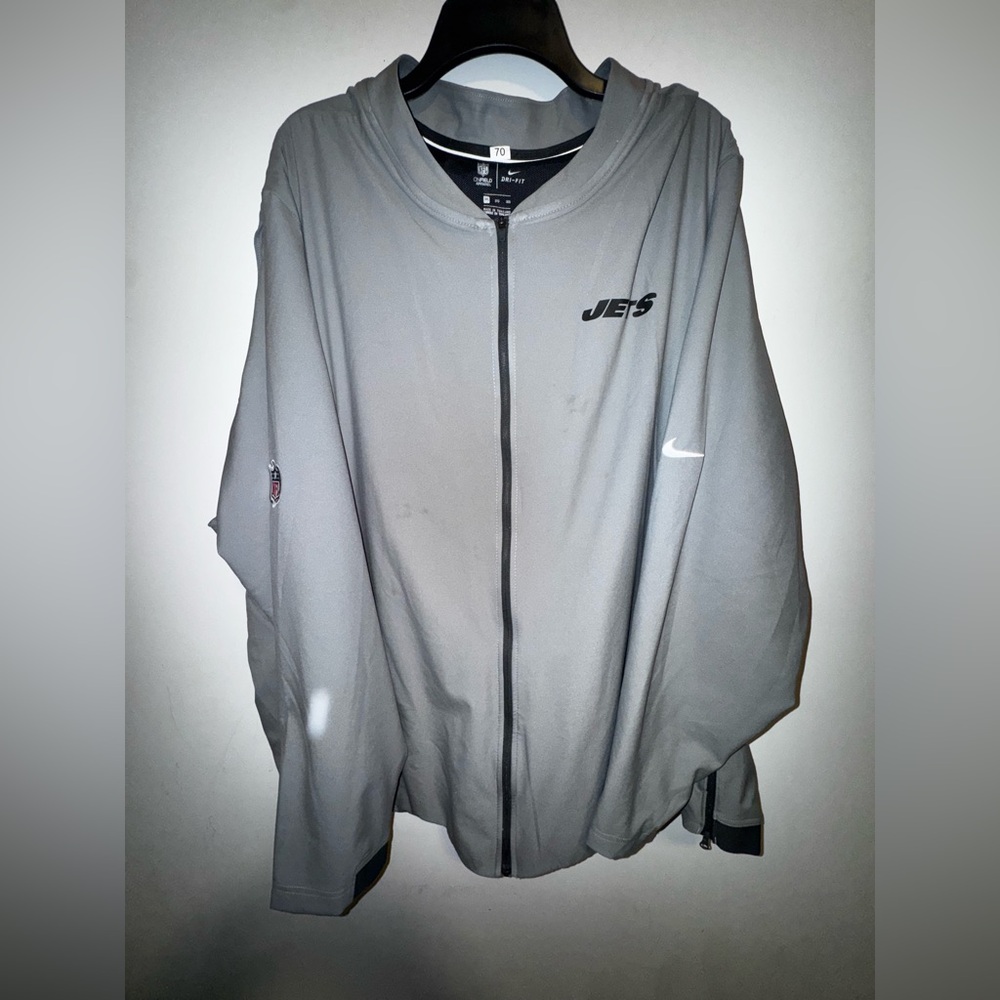 NFL NY Jets Gray Coach’s 3XL Nike Jacket